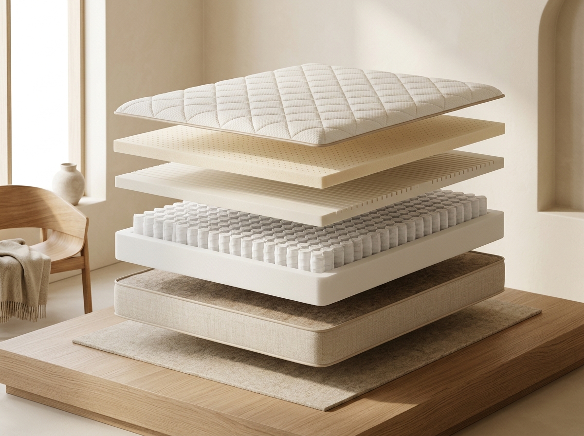 Mango Bedding İskandinav Yatak Katman Anatomisi